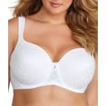 thumbnail image 1 of vanity fair women's flattering lift lace full figure underwire bra 76262, star white, 42d, 1 of 2