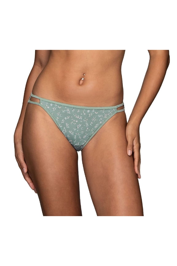 Womens Illumination String Bikini Panty 18108 Short Day Print Size 8