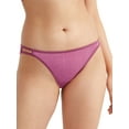 thumbnail image 1 of Women's Vanity Fair 18108 Illumination String Bikini Panty (NH Berry Glaze 7), 1 of 2