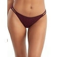 thumbnail image 1 of Women's Vanity Fair 18108 Illumination String Bikini Panty (Moody Maroon 6), 1 of 2