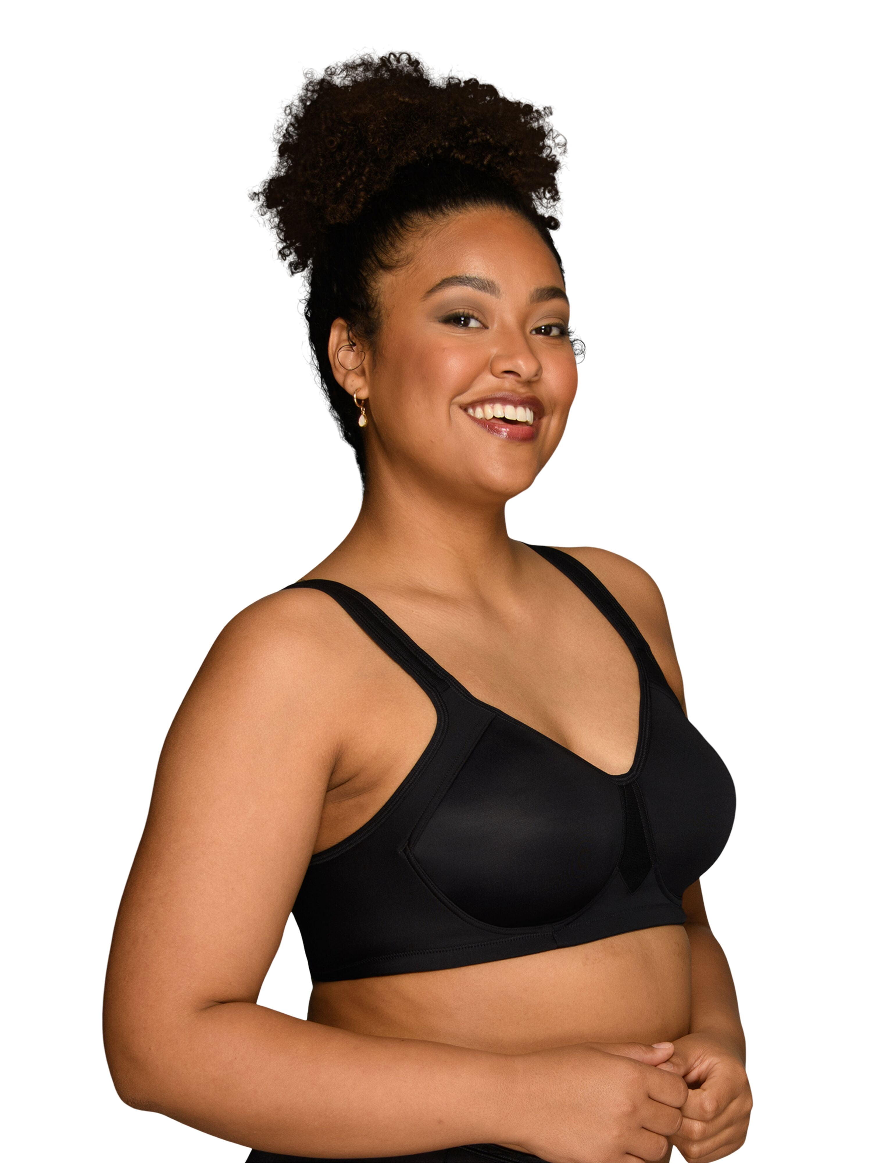 Vanity Fair Lingerie Women's Medium Impact Sports Bras for Women, Breathable, Moisture Wicking, Style 71500