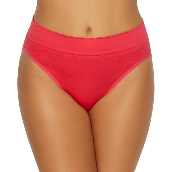 Vanity Fair Womens No Pinch No Show Hi-Cut Seamless Brief Style-13171