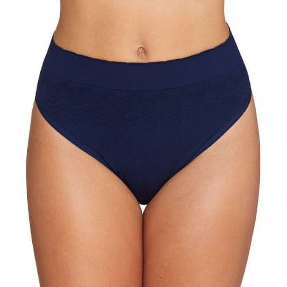 Vanity Fair Womens No Pinch No Show Hi-Cut Seamless Brief Style-13171