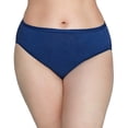 thumbnail image 1 of Vanity Fair Womens Plus Size Illumination Hi-Cut Brief Style-13810, 1 of 2