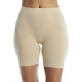 thumbnail image 1 of Women's Vanity Fair 12750E Seamless Smoothing Slip Short (Damask Neutral 3X), 1 of 3