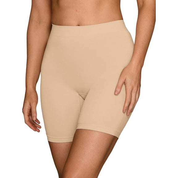 Vanity Fair Lingerie Women's Seamless Slip Shorts, Everyday Layers, Smoothing Shapewear, Anti-Chafing, Style 12750E