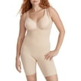 thumbnail image 1 of Women's Vanity Fair 57028 Wear Your Own Bra Shaping Bodysuit (Damask Neutral L), 1 of 5