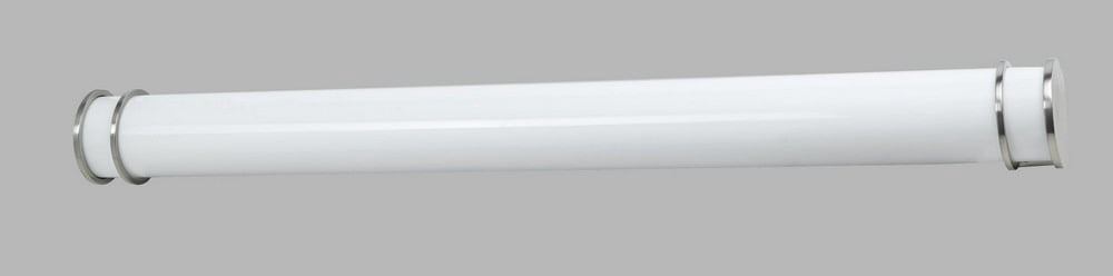 LA-197L-BS-Cal Lighting-Vanity Bathroom Lighting Fixture-4.88 Inches Wide by 4 Inches High   Brushed Steel Finish