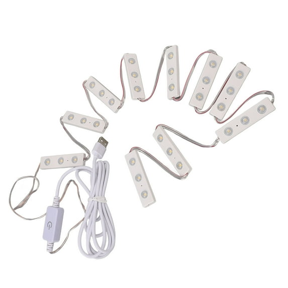 Vanity Make Up Strip Light, High Brightness LED?Vanity?Mirror?Light?? For Bathroom 10 String (30pcs Light Chips)
