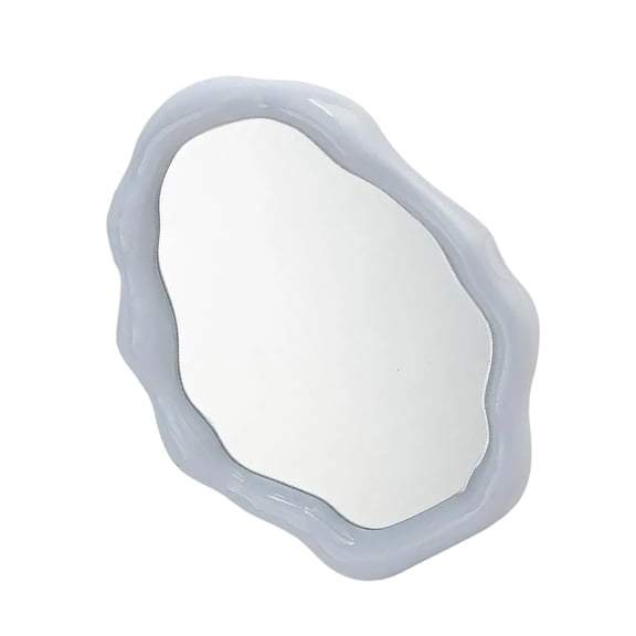 Vanity Makeup Mirrour with Stand,Portable Folding Mirrour Table Desk Counter Top Mirrour Bathroom Shaving Mirrour Women