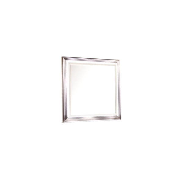 Vanity Mirror Desire Mirror – LED-Lit Frame with Metallic Trim and Generous Viewing Surface for a Sophisticated and Functional Bedroom Accent (INCLUDES ONLY MIRROR) same as G150109089 (NJ inventory