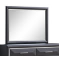 thumbnail image 1 of Vanity Mirror, Liverpool G01600-M Mirror , Black, Dresser Mirror, Full Length Vanity Mirror,, 1 of 6