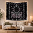 thumbnail image 1 of Vanity Mirror Reflecting a Starry Sky, Dreamy Celestial Style for Astrology Fans, Zodiac Room Decor, Bridal Shower Gift, Tapestry Wall Hanging for Bedroom and Dorm, 1 of 5