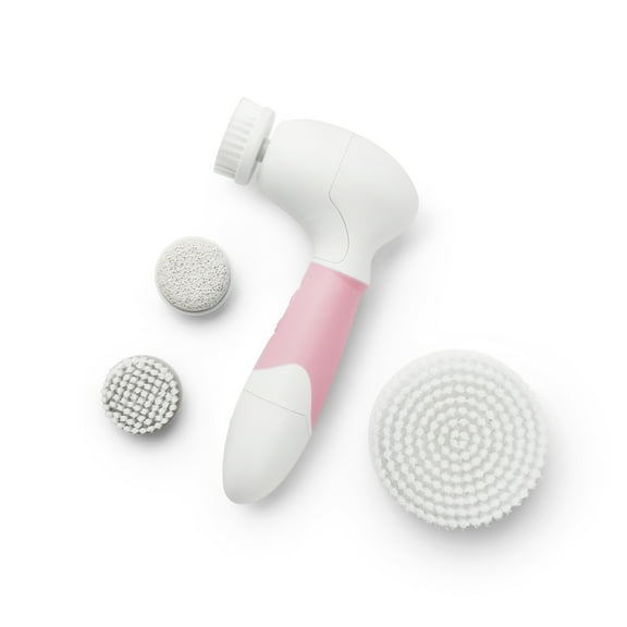 Vanity Planet Raedia Face and Body Exfoliator, Daily Cleansing Brush for All Skin Types, White