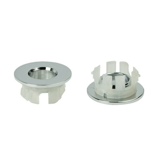 Vanity Sink Overflow Cover Basin Sink Ceramic Bathroom Vessel Kitchen Basin Trim Remplacement Round Caps Insert in Hole