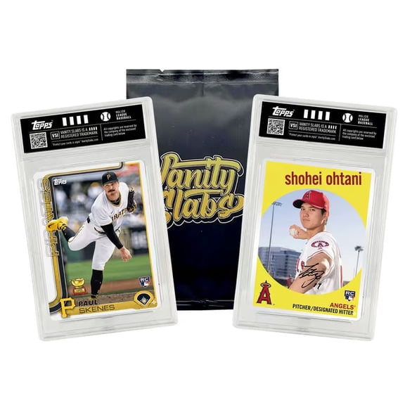 Vanity Slabs Baseball Mystery Pack Slabbed Trading Card (Panini, Topps & Fleer May Appear)