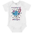 thumbnail image 1 of Vanity Smurf A Little Bit Dramatic Bodysuit Jumper Girls Infant Baby Brisco Brands NB, 1 of 6
