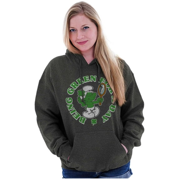 Vanity Smurf Green For St Paddys Day Hoodie Sweatshirt Women Men Brisco Brands 5X