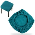 thumbnail image 1 of Vanity Stool Covers Square Dining Chair Seat Covers Stretch Stool Cover With Non Slip Design Polyester Spandex High Elasticity Multiple Colors 33 * 38Cm Easy Install Elastic Band, 1 of 5