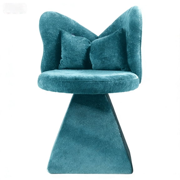 Vanity Swivel Chair Butterfly Back for Bedroom Dressing