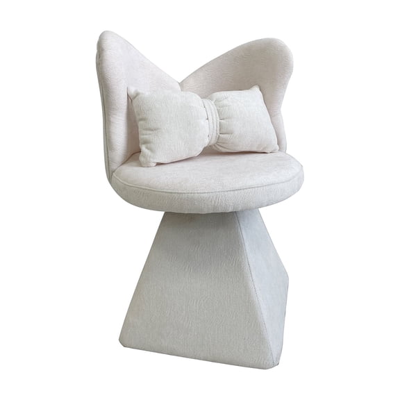 Vanity Swivel Chair Butterfly Back for Bedroom Dressing