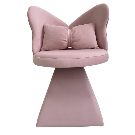 Vanity Swivel Chair Butterfly Back for Bedroom Dressing