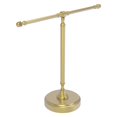 thumbnail image 1 of Vanity Top 2 Arm Guest Towel Holder in Satin Brass, 1 of 2