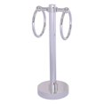 thumbnail image 1 of Vanity Top 2 Towel Ring Guest Towel Valet - Polished Chrome / Grooved, 1 of 5