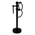 thumbnail image 1 of Vanity Top 3 Towel Ring Guest Towel Holder with Groovy Accents (Build to Order), 1 of 10