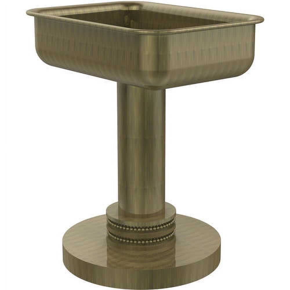 Vanity Top Soap Dish with Dotted Accents (Build to Order)