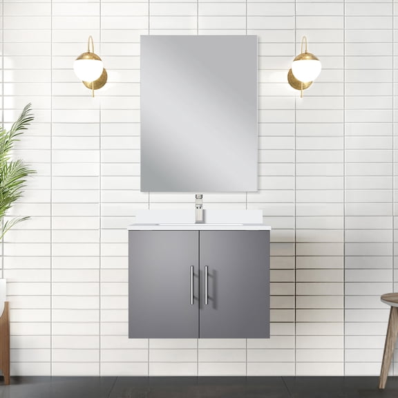 Vanity with White Quartz | Soft Close Drawer | Bathroom Function
