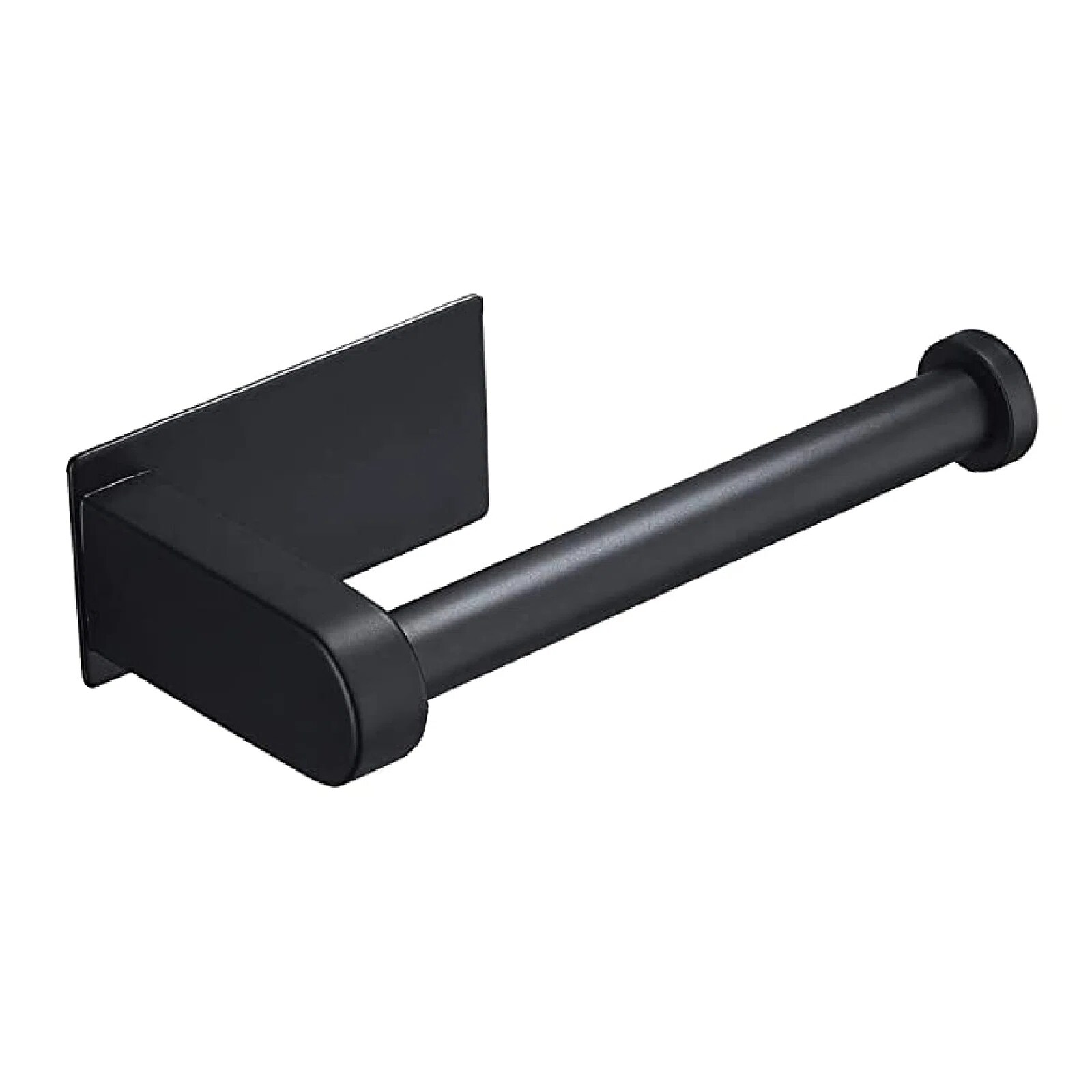 Vanityfair SelfAdhesive WallMounted Toilet Paper Holder Matte Black