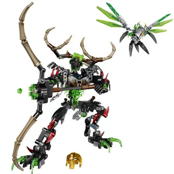 Vanlemn Biochemical Warrior BionicleMask of Light Bionicle Tahu Fire Building Block Compatible Bionicle Toys Brain Game 611-3