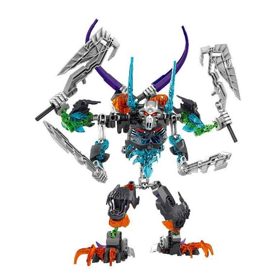 Vanlemn Biochemical Warrior BionicleMask of Light Bionicle Tahu Fire Building Block Compatible Bionicle Toys Brain Game 614-2
