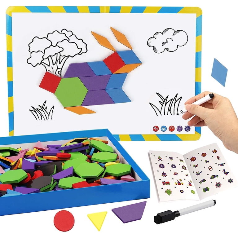 130 Pcs Modèle En Bois Blocs Set Géométrique Forme De Manipulation 130 Pcs Modèle En Bois Blocs Set Géométrique Forme De Manipulation