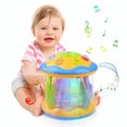 thumbnail image 1 of Vanmor Baby Musical Toys with Light Up for Toddlers 1 2 3, Christmas Toys Rotating Ocean Projector Infant Toys 12-18 Month, Sitting Crawling Interactive Toys for Babies, Gifts Toys for Toddler, 1 of 9