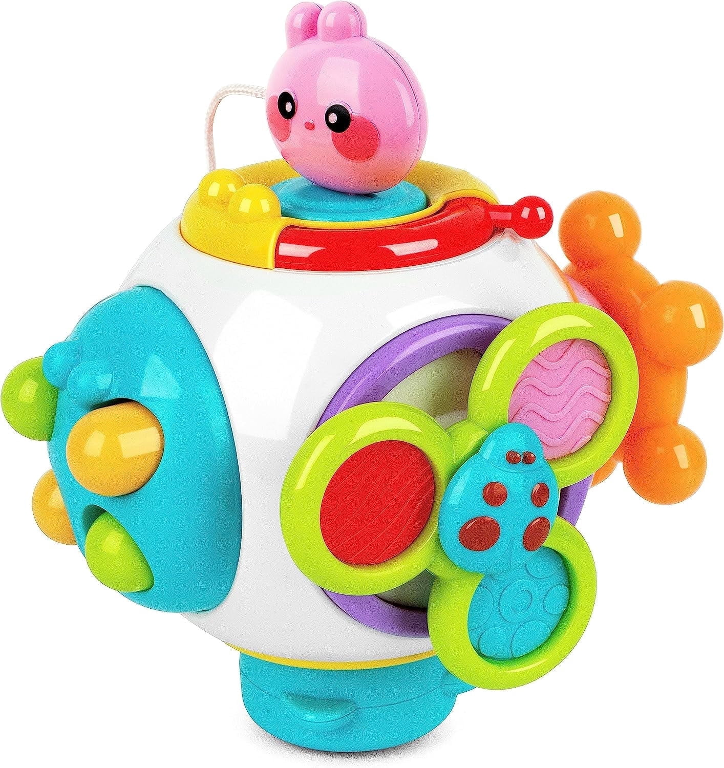 Vanmor Infant Busy Cube, Sensory Learning Toy for Toddlers, Montessori ...