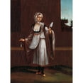 thumbnail image 1 of Vanmour Woman From The Island Of Patmos Painting Extra Large XL Wall Art Poster Print, 1 of 3