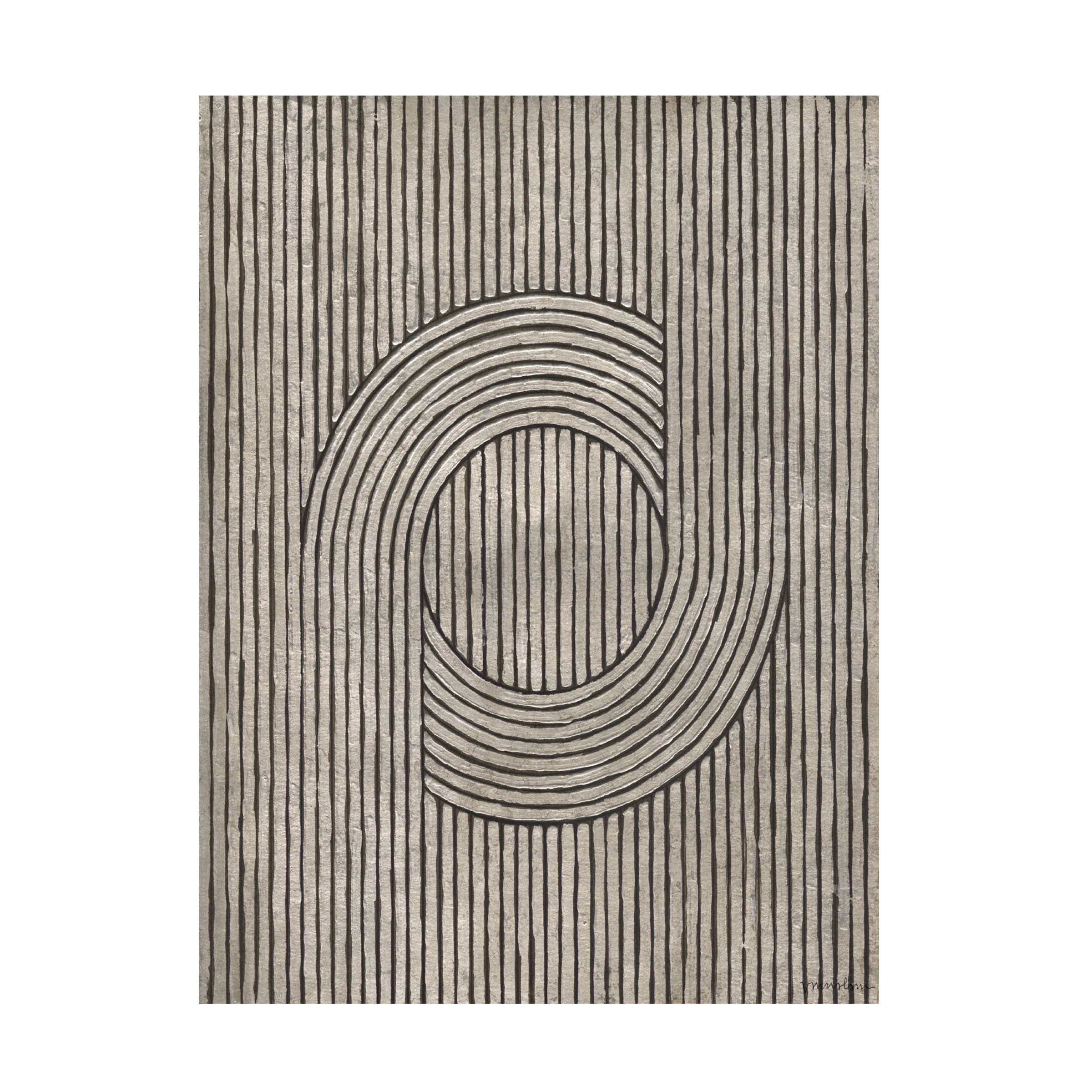 Vanna Lam 'Cedar Grooves III' Canvas Art