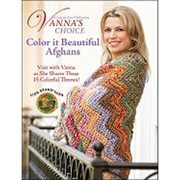 Pre-Owned Color It Beautiful Afghans (Paperback) by Vanna White
