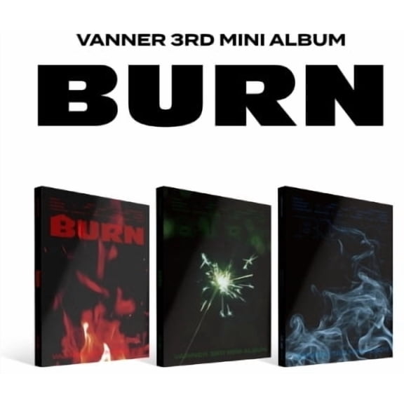 Vanner - Burn - incl. 88pg Booklet, Lyric Poster, Folded poster, Postcard + 2 Photocards - Music & Performance - CD