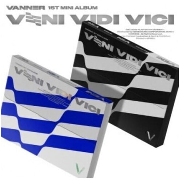 Vanner - Veni Vidi Vici (Random Cover) - incl. 80pg Photobook, Photocard, Sticker, ID Card, Origama + Folded Poster - Music & Performance - CD