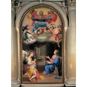 Vanni Francesco Annunciation 16Th Century Oil On Canvas Italy Tuscany Siena Servi Basilica (414143) Everett CollectionMondadori Portfolio Poster Print (18 x 24)
