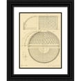 thumbnail image 1 of Vannini, Giuseppe 15x18 Black Ornate Wood Framed with Double Matting Museum Art Print Titled - Plate 43 for Elements of Civil Architecture, ca. 1818-1850, 1 of 4