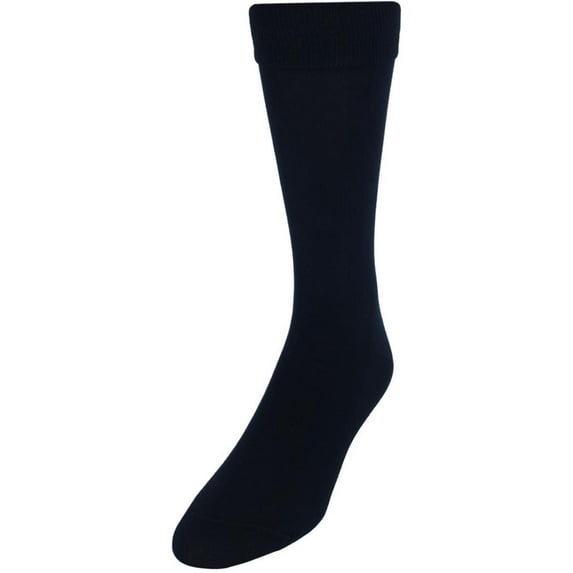 Vannucci Solid FashionColored Soft Mercerized Cotton Dress Sock (Men)