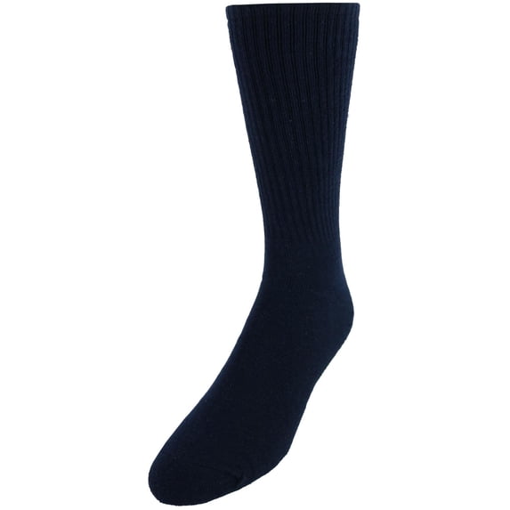 Vannucci Super Soft Mid-Calf Ribbed Dress Socks (1 Pair) (Men)