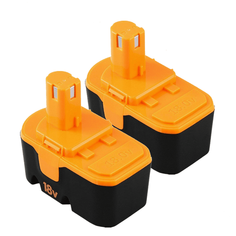 Vanon 2Pack Rechargeable Power Tools for Ryobi One P100 4.0Ah 18 Volt Drill Battery Walmart