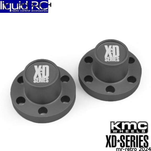 Vanquish Products 07722 Center Hubs Xd Series Grey Anodized