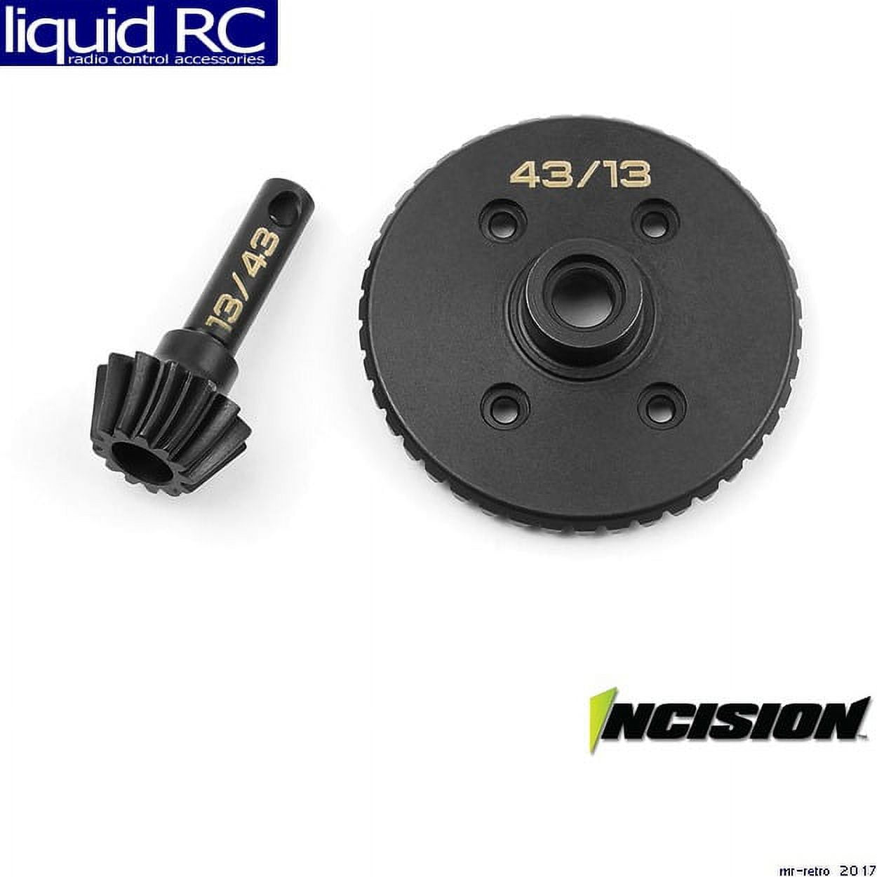 Incision 00284 Incision Gear Set 43/13 for All Axial Ar60 Axles ...