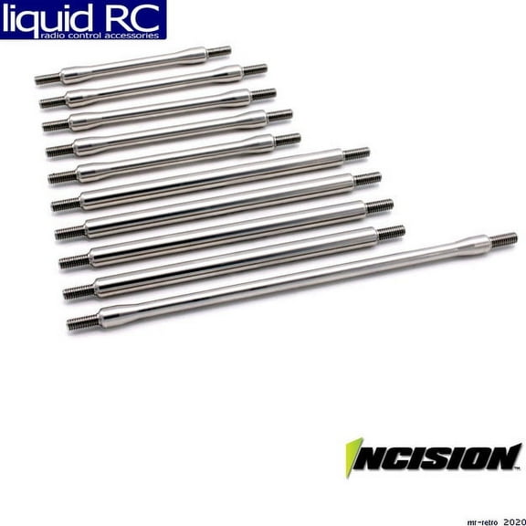 Vanquish Products Incision Capra Stainless Steel 10PC Link Kit VPSIRC00184 Electric Car/Truck Option Parts